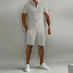Romilly | Men's Summer Set | Polo & Shorts | Breathable, Casual