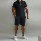 Romilly | Men's Summer Set | Polo & Shorts | Breathable, Casual