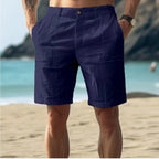 Wilhelmina | Men's Linen Shorts | Relaxed Fit, Breathable | Summer