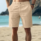 Wilhelmina | Men's Linen Shorts | Relaxed Fit, Breathable | Summer
