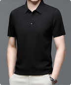 Linnea | Men's Mesh Polo Shirt | Short Sleeve, Breathable | Summer