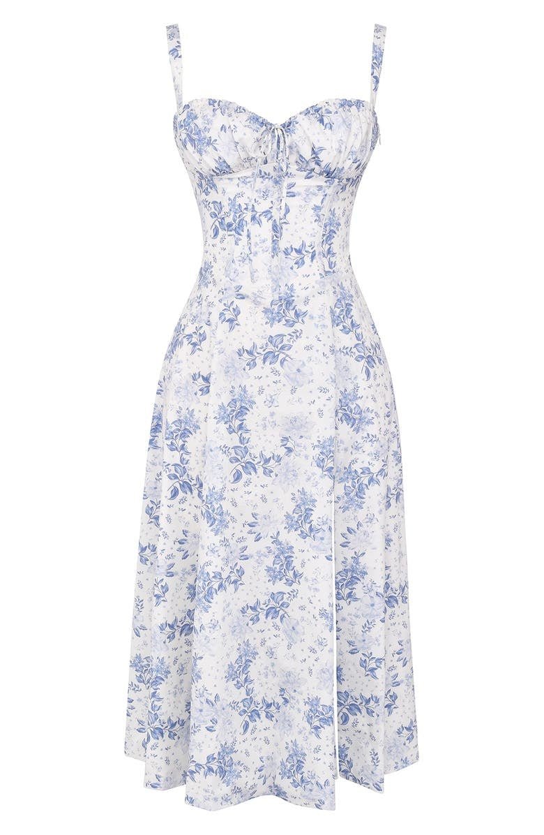 Cassia | Women's Bodycon Dress | Bustier, Waist-Defining | Slim Fit, Midi