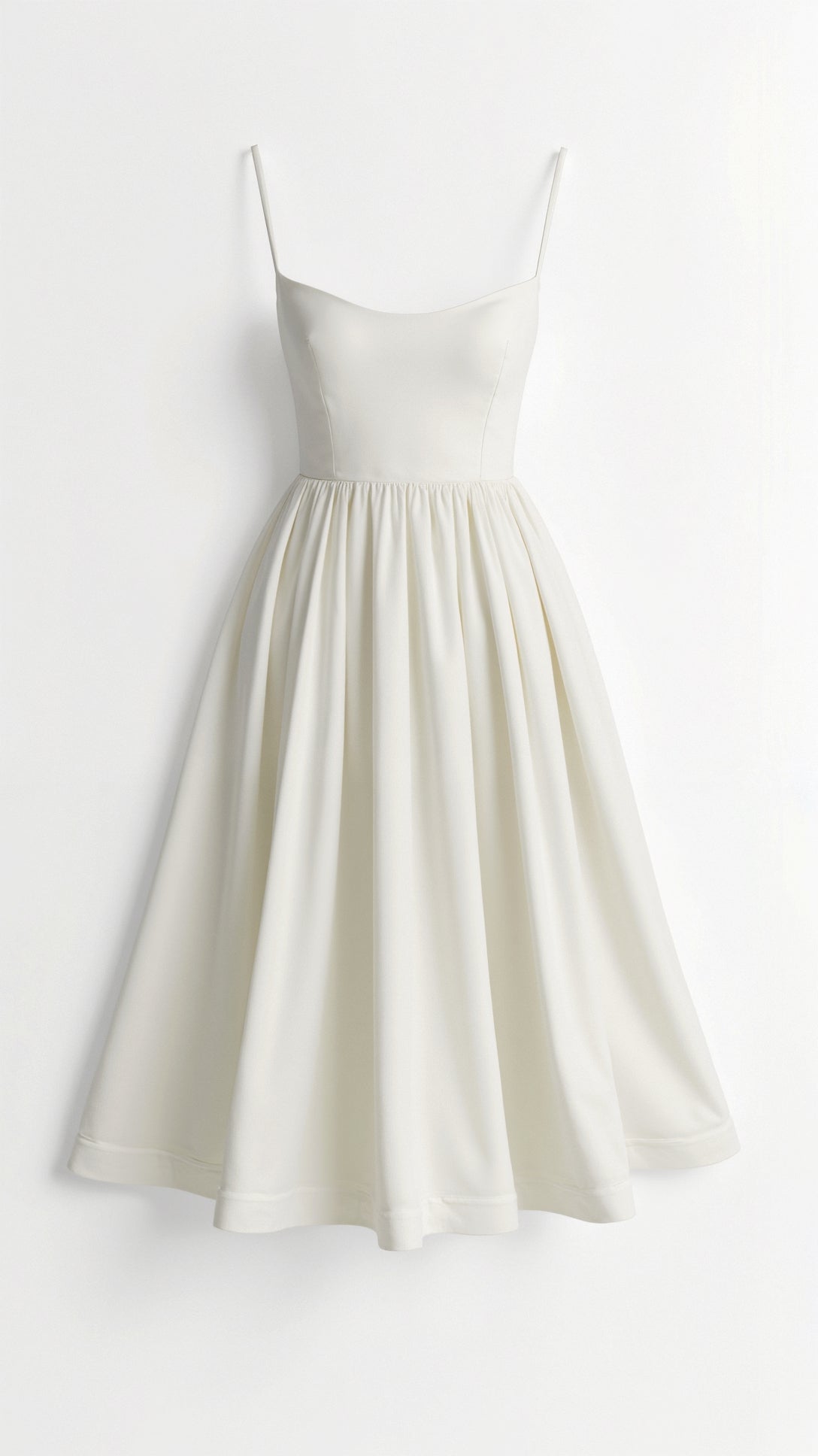 Midi Dress Women Flowy Lightweight Soft Touch Midi Length