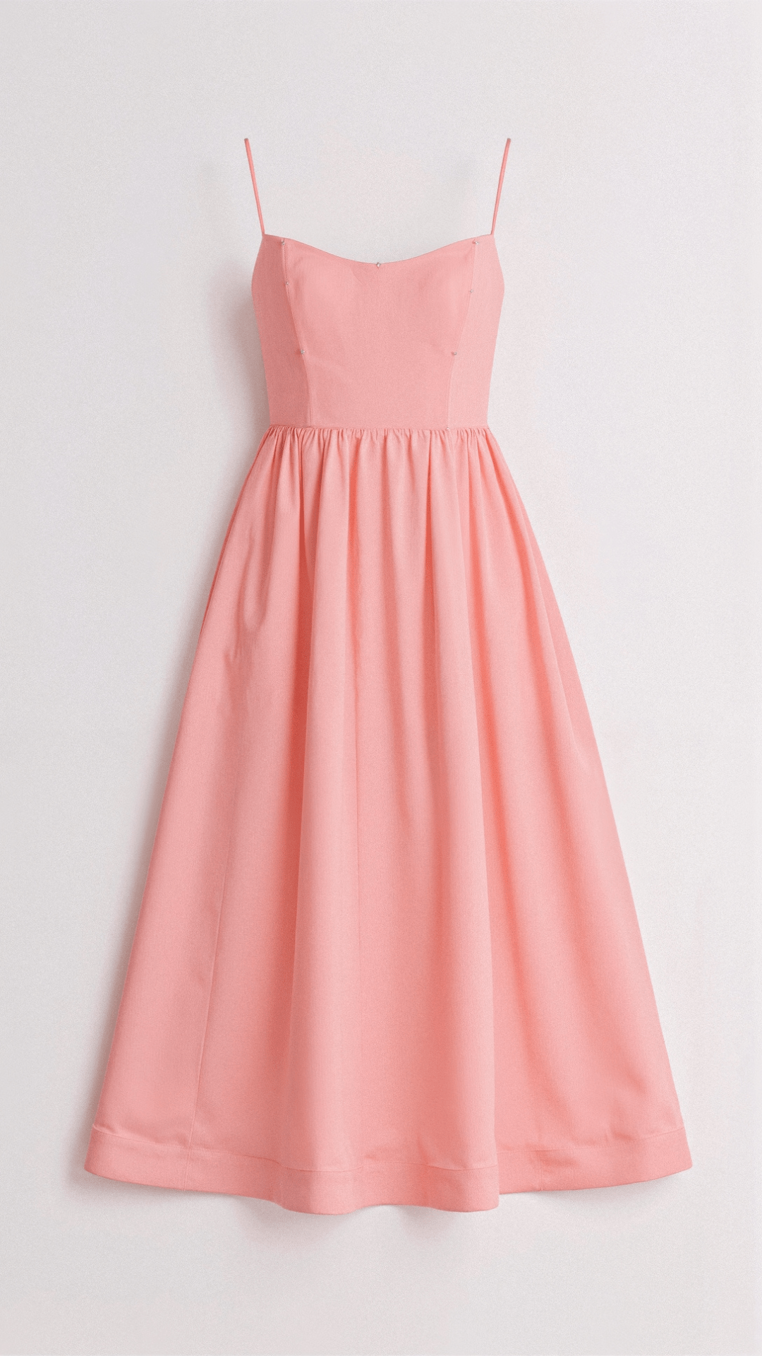 Midi Dress Women Flowy Lightweight Soft Touch Midi Length