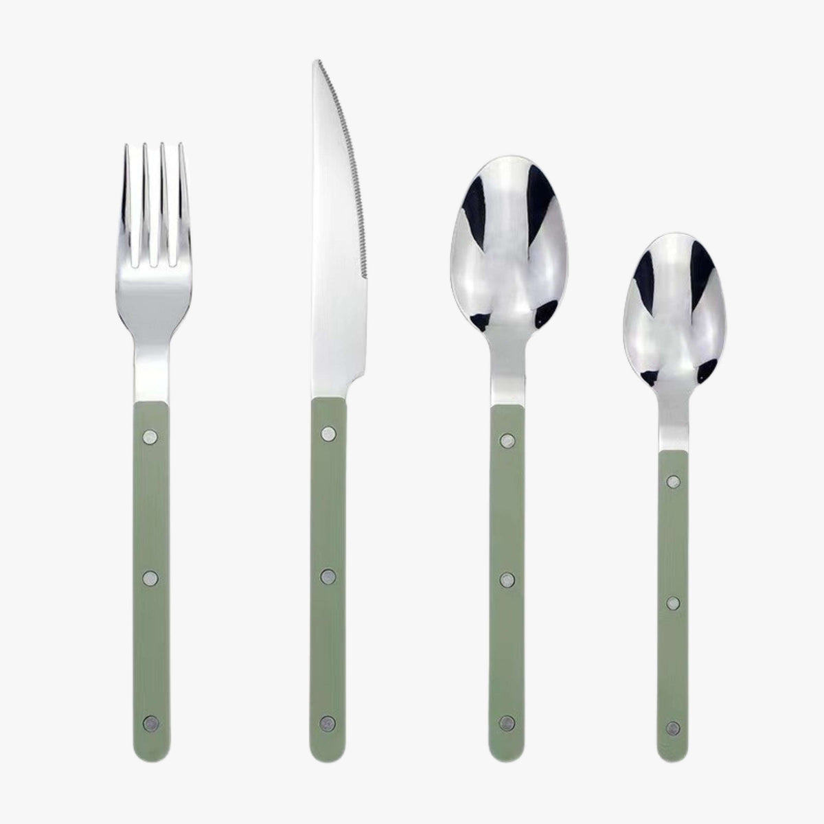 Ondine | Cutlery Set 24-Piece | Stainless Steel, Engraved Design | Serves 6