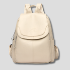 Faline | Women's Anti-Theft Leather Backpack | Embossed Detail