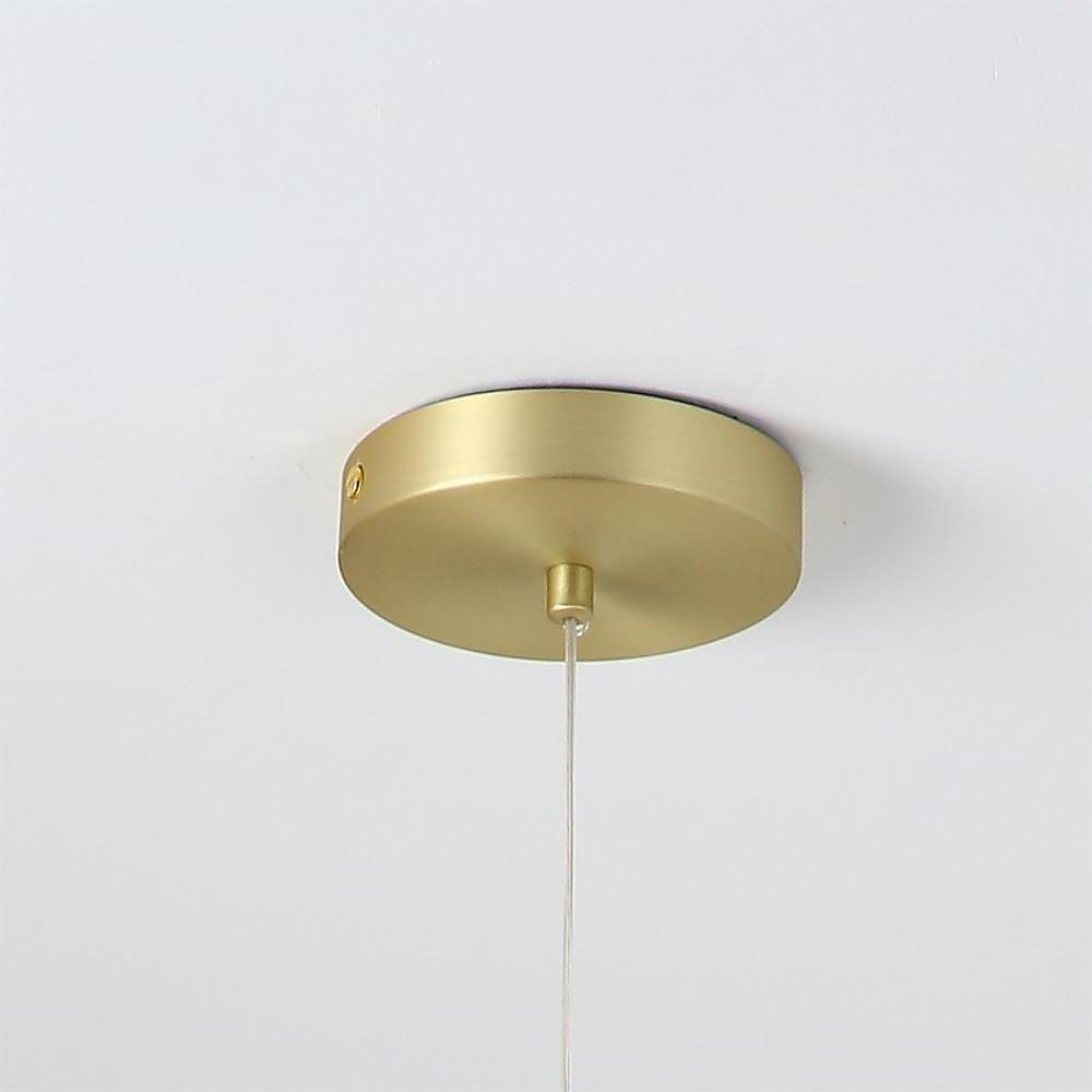 Orla | Pendant Light for Kitchen Island | Industrial Gold, LED, 1-Lamp