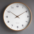Lyra | Wall Clock | Silent Wooden, Scandinavian Design | Minimalist