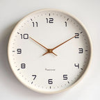 Lyra | Wall Clock | Silent Wooden, Scandinavian Design | Minimalist
