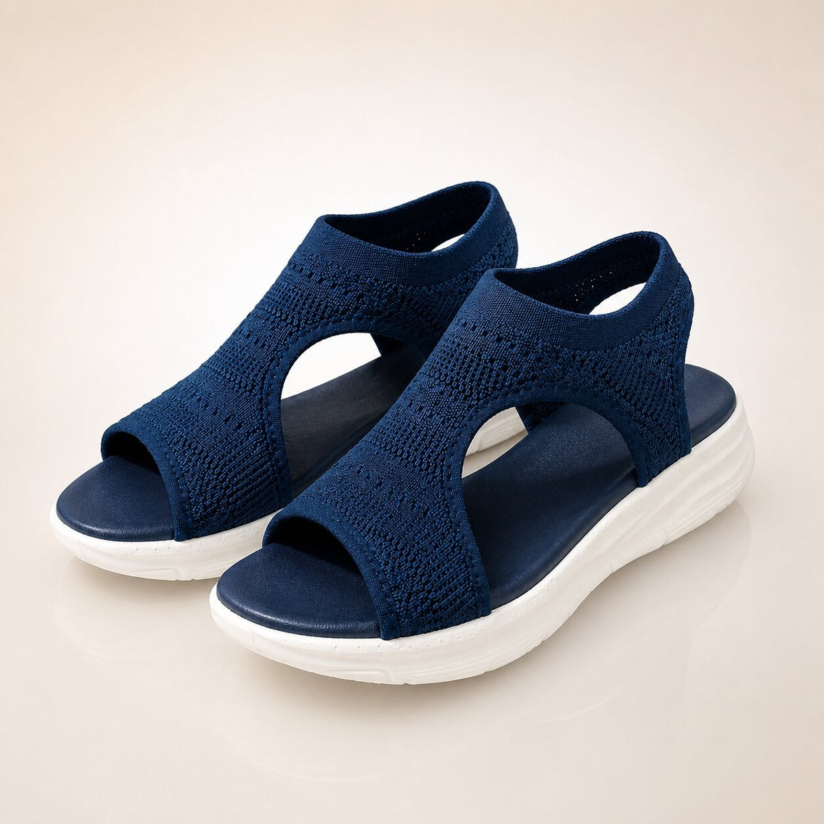 Mens Sandals Womens Orthopedic Knit Arch Support Lightweight Slip On