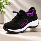 Orthopedic Shoes Women Sneakers Wide Toe Box Knit Mesh Cushioned