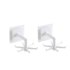 Edith | Rotating Adhesive Hook | 360° Swivel, Wall & Ceiling Mount