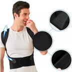 Ivy | Posture Corrector Brace | Back & Neck Pain Relief | Adjustable, Unisex