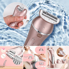 Clea | Women's Electric Shaver | 3-in-1 Waterproof, USB Rechargeable | Face, Body