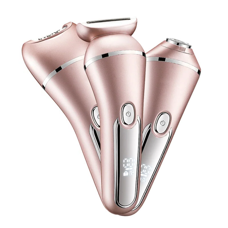 Clea | Women's Electric Shaver | 3-in-1 Waterproof, USB Rechargeable | Face, Body