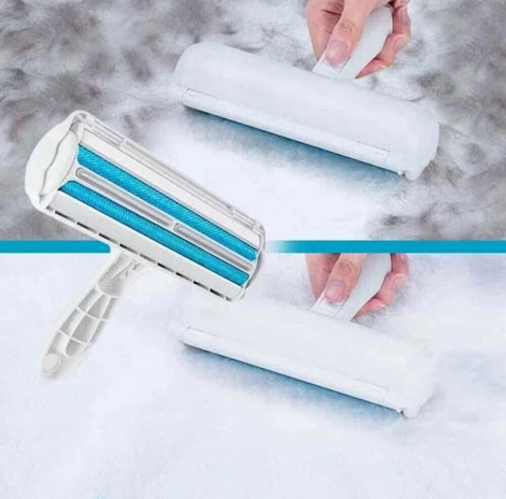 Clea | Pet Hair Remover | 2-Way Microfiber Roller | Reusable, No Refills