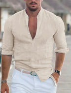 Calla | Men's Linen Shirt | Breathable Summer Shirt | Lightweight, Casual