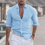 Calla | Men's Linen Shirt | Breathable Summer Shirt | Lightweight, Casual