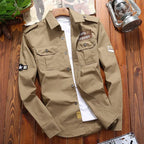 Birdie | Men's Tactical Field Shirt | Military, Woven Cotton, Slim Fit