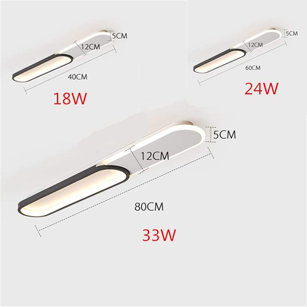 Kestrel | Ceiling Light | Flush Mount LED, Minimalist, 2-Light Set