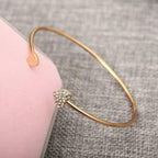 Odette | Women's Bracelet | Double Heart, Gold & Silver | Gift Jewelry