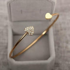 Odette | Women's Bracelet | Double Heart, Gold & Silver | Gift Jewelry