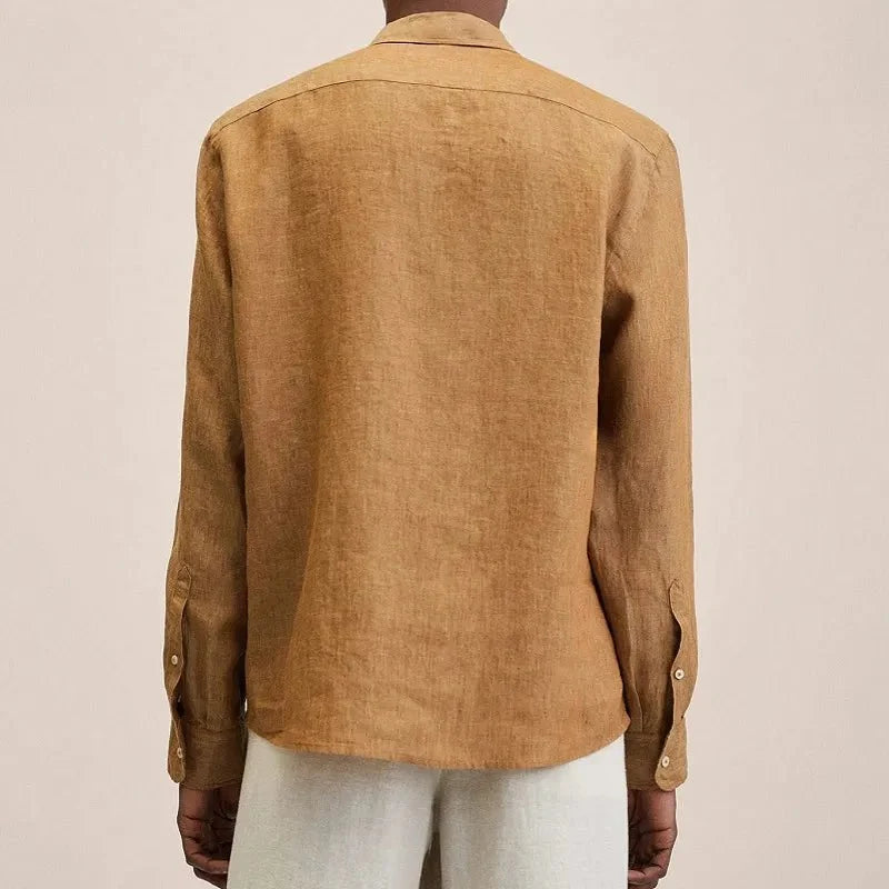 Ivy | Men's Shirt | Straight Fit, Cotton-Linen | Breathable