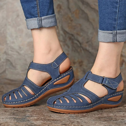 Marlow | Women's Orthopedic Sandals | Arch Support, Adjustable Strap | Roman Style