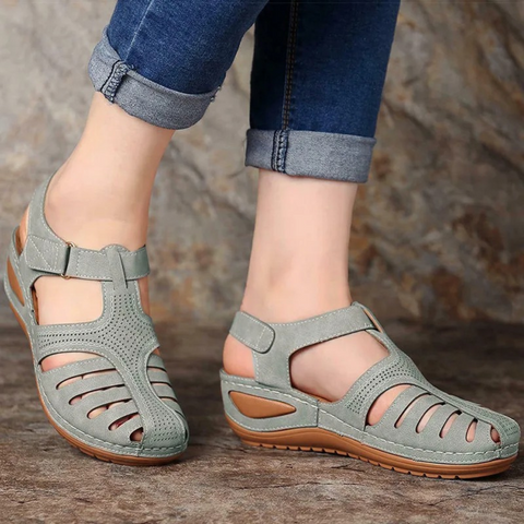 Marlow | Women's Orthopedic Sandals | Arch Support, Adjustable Strap | Roman Style