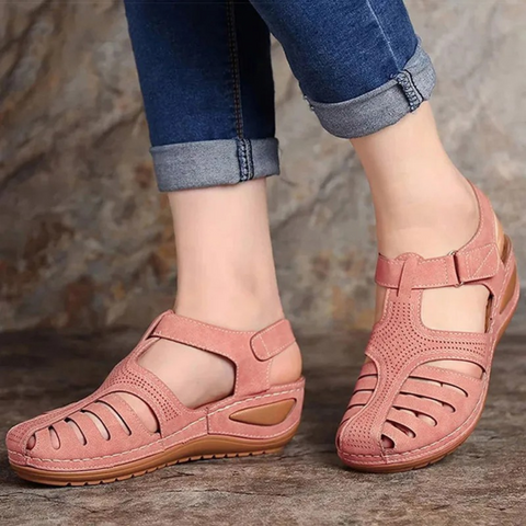 Marlow | Women's Orthopedic Sandals | Arch Support, Adjustable Strap | Roman Style