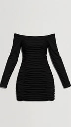 Posy | Mini Dress | Off-Shoulder, Long Sleeve, Bodycon | Women's