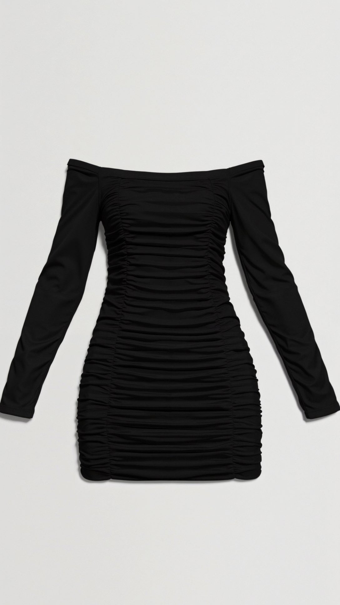 Posy | Mini Dress | Off-Shoulder, Long Sleeve, Bodycon | Women's