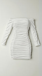Posy | Mini Dress | Off-Shoulder, Long Sleeve, Bodycon | Women's