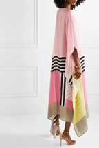 Linnea | Women Geometric Print Kaftan Batwing Sleeve Maxi Dress