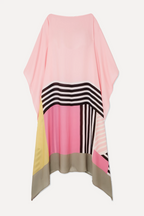 Linnea | Women Geometric Print Kaftan Batwing Sleeve Maxi Dress