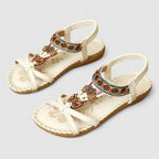 Bexcellent | Women's Orthopedic Sandals | T-Strap, Arch Support, Bohemian Flat