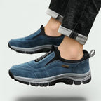 Men Slip On Walking Shoes Cushioned Grip Support