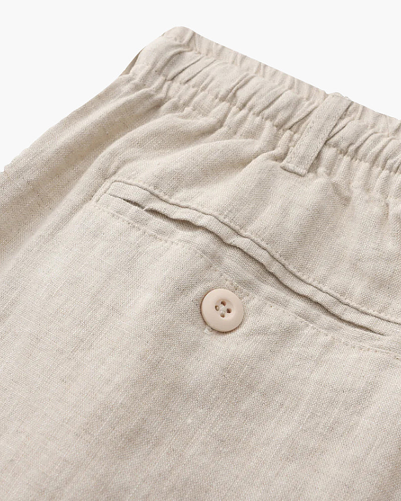 Zara | Men's Linen Shorts | Straight Fit, Lightweight | Summer Casual