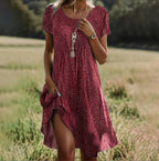 Iris | Women's Summer Dress | Boho Style, Flowy Fit | Holiday Beach