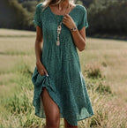 Iris | Women's Summer Dress | Boho Style, Flowy Fit | Holiday Beach