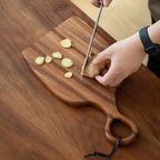 Anouk | Walnut Wood Cutting Boards | 2-Pack Set | Dual-Sided, Serve & Chop