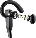 Men Bluetooth 5.1 Noise Cancelling Headset Dual Mic