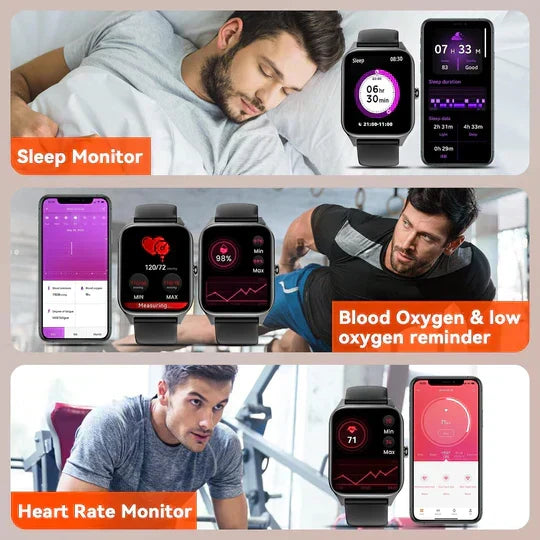 Wenna | Blood Glucose Smartwatch | Non-Invasive, Fitness Tracking, GPS