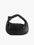 Woven Handbag | Medium Braided Bag | Faux Leather, Everyday