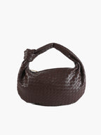 Woven Handbag | Medium Braided Bag | Faux Leather, Everyday