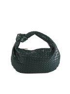 Woven Handbag | Medium Braided Bag | Faux Leather, Everyday