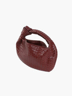 Woven Handbag | Medium Braided Bag | Faux Leather, Everyday
