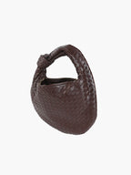 Woven Handbag | Medium Braided Bag | Faux Leather, Everyday