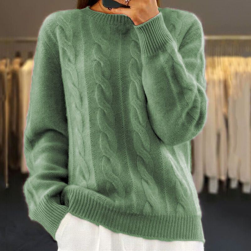 Women Knit Sweater Warm Comfortable