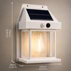 Solar Garden Light Wall Mounted Waterproof LED Motion Sensor